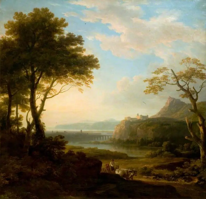 Classical Landscape, by Augustus Wall Callcott