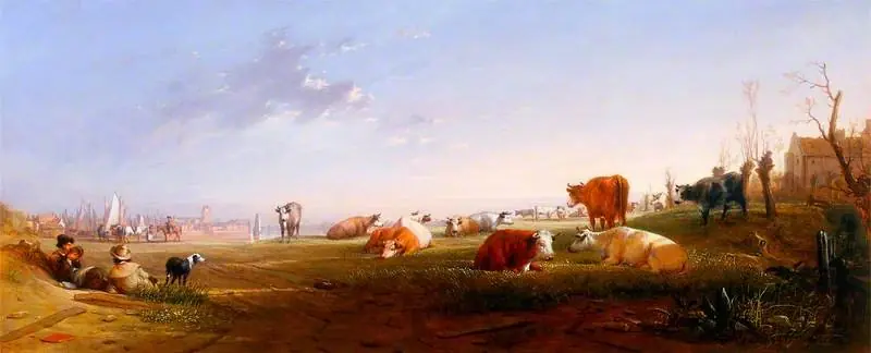 Dort (Dordrecht), by Augustus Wall Callcott