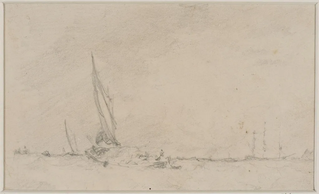 River Scene with bridge, by Augustus Wall Callcott