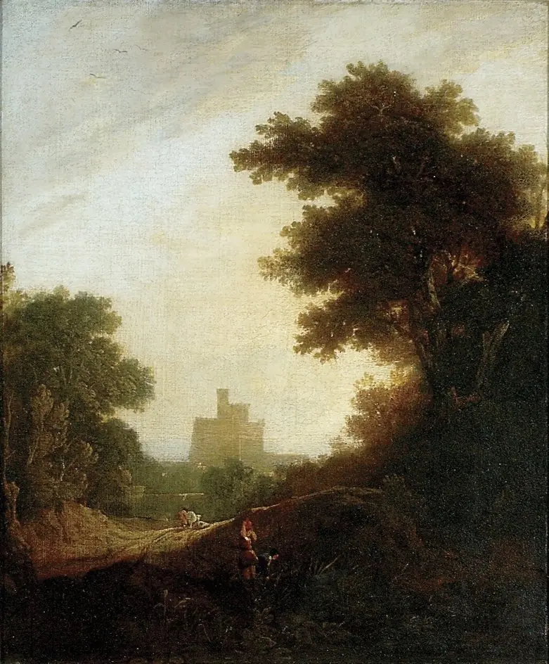 Southampton Castle, by Augustus Wall Callcott