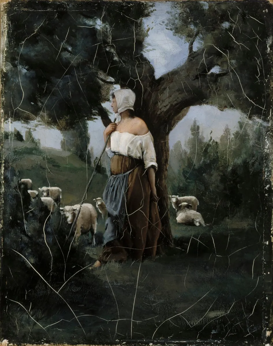 Lammaspaimen, by Aukusti Uotila, unspecified