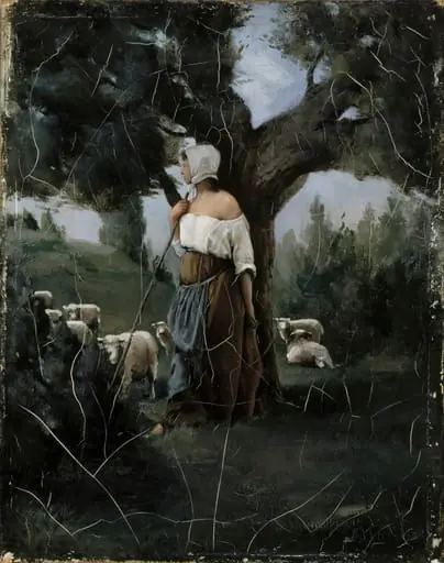Lammaspaimen, by Aukusti Uotila