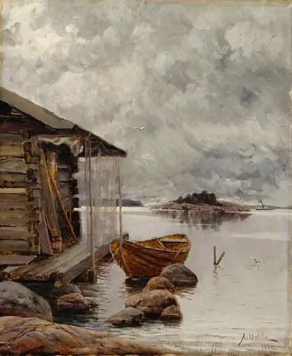Nuottakota, by Aukusti Uotila