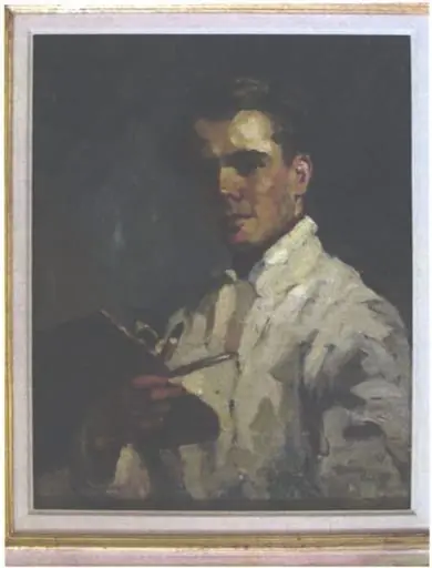 Autoportret Aurel Băeșu, by Aurel Băeșu