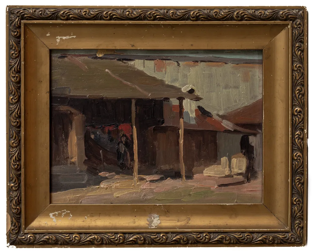 Case la mahala, by Aurel Băeșu, unspecified, 1850