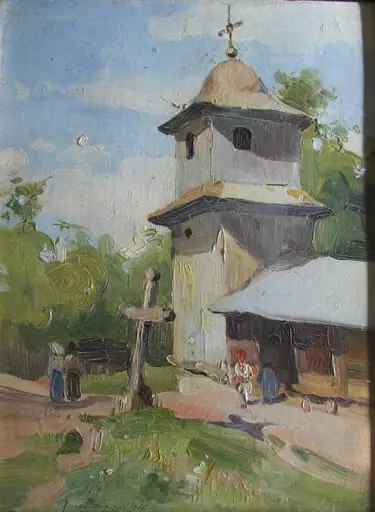Clopotnița din Rădășeni, by Aurel Băeșu