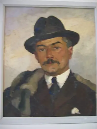Portret de bărbat, by Aurel Băeșu