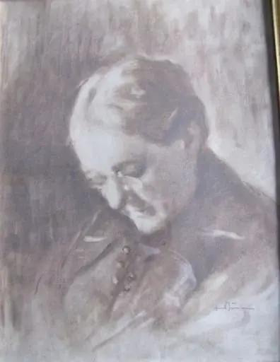 Portretul D-nei General Georgescu, by Aurel Băeșu