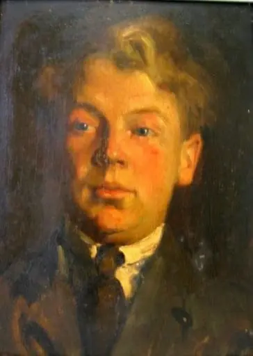 Portretul unui tânăr, by Aurel Băeșu