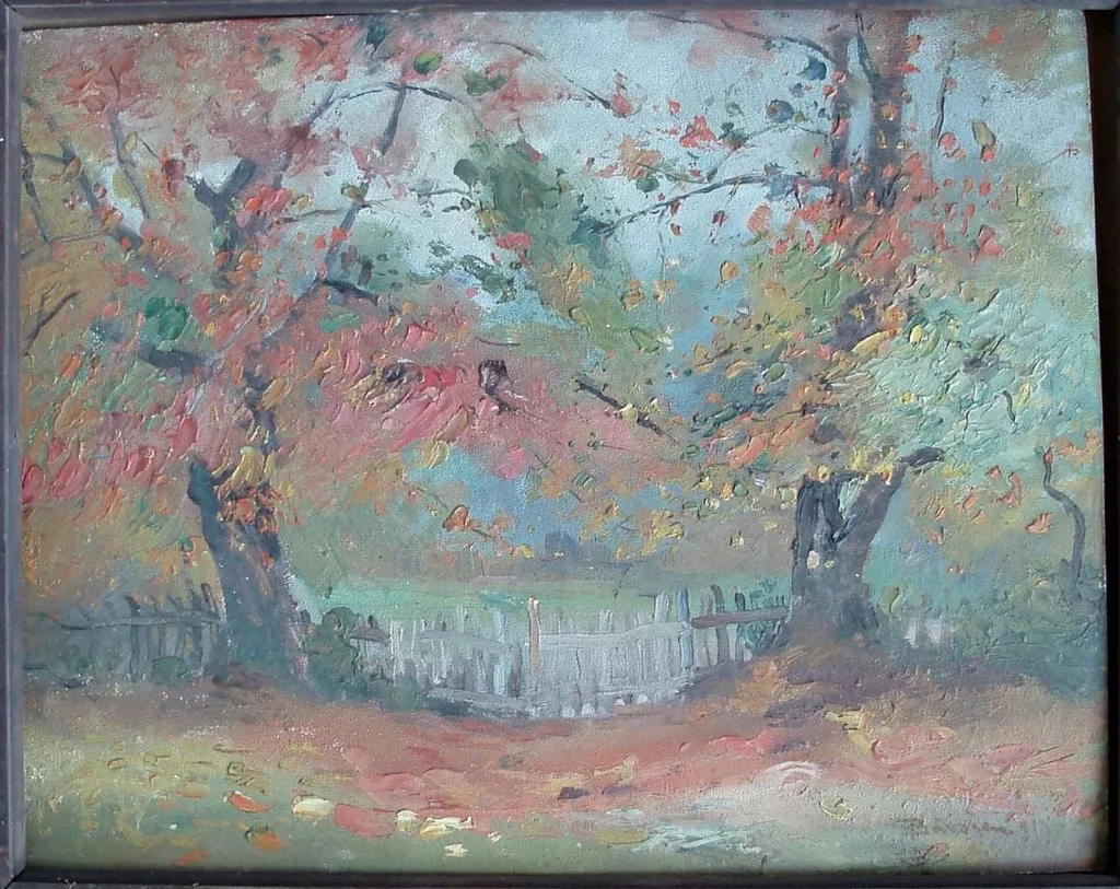 Toamna, by Aurel Băeșu, 1922