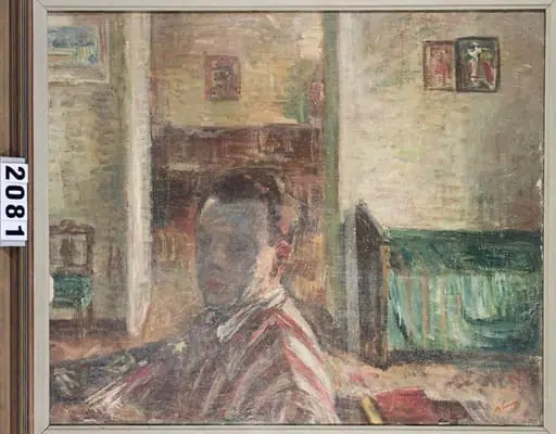 Autoportret, by Aurel Ciupe