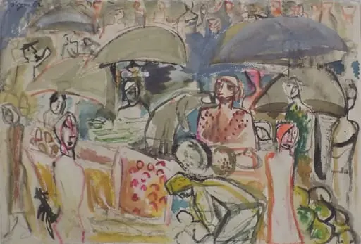 Piață, by Aurel Cojan