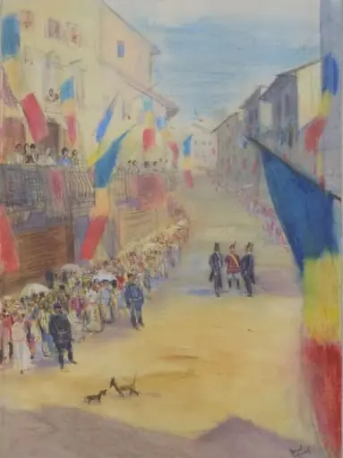Sărbătoare națională, by Aurel Jiquidi