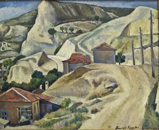Peisaj din Balcic, by Aurel Kessler