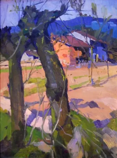 Vedere din Bucovina, by Aurel Popp, 1916