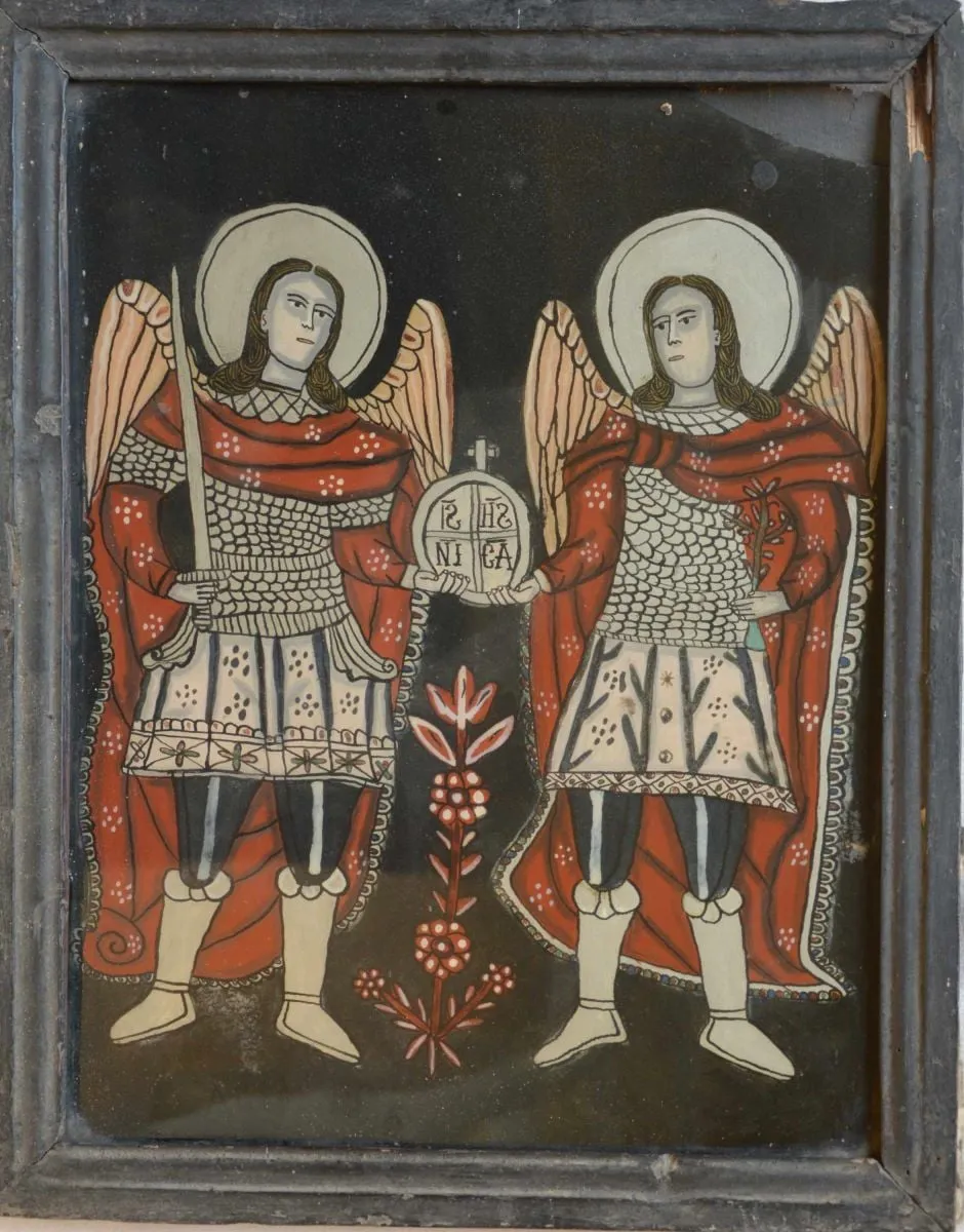 Arhanghelii Mihail și Gavriil, by Aurel Rodean, unspecified