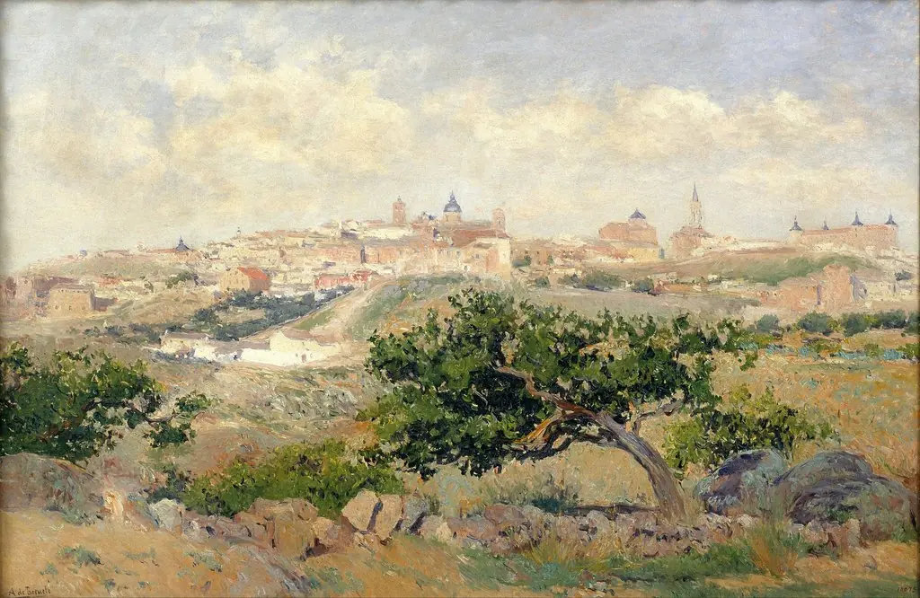 View of Toledo, by Aureliano de Beruete