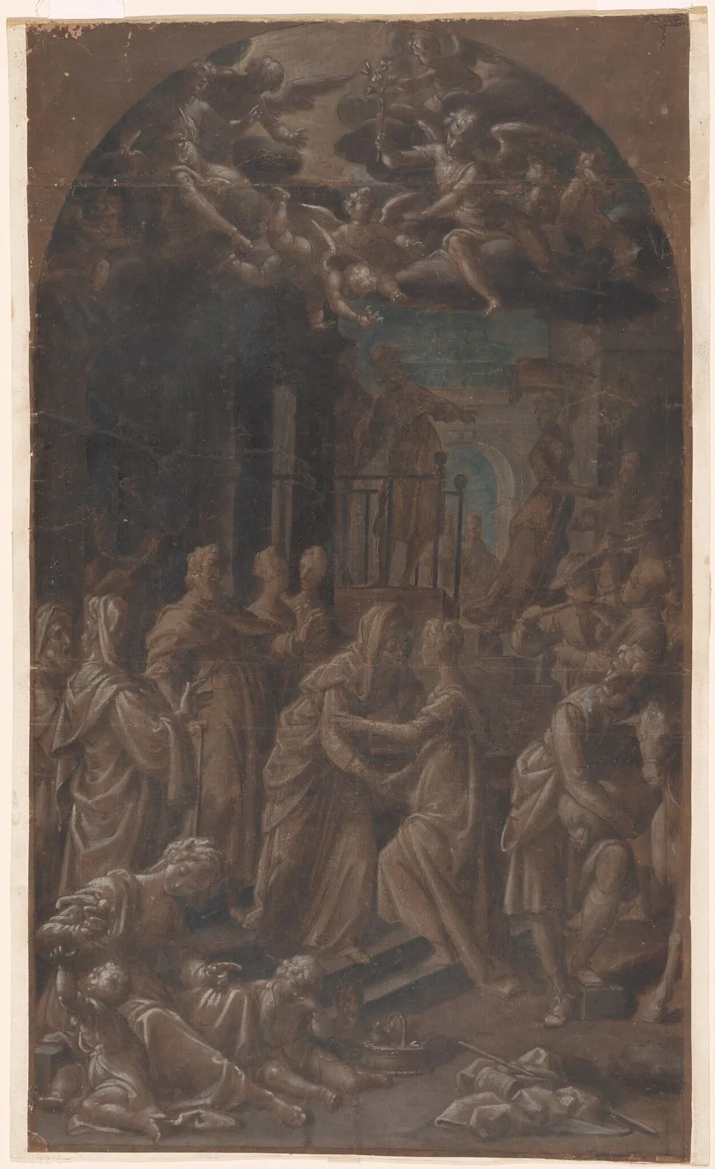 The Visitation, by Aurelio Lomi, oil, 1612