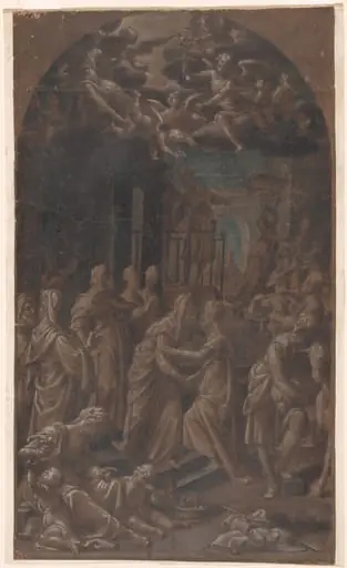 The Visitation, by Aurelio Lomi