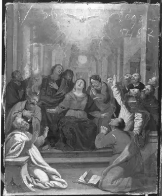 Ausgießung des Heiligen Geistes, 1696