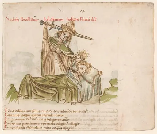 Judith Killing Holofernes, by Austrian 15th Century