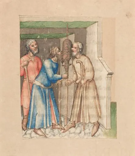 The Passover Lamb, by Austrian 15th Century