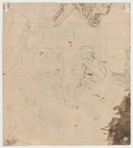 Figure Studies, by Austrian 18th Century