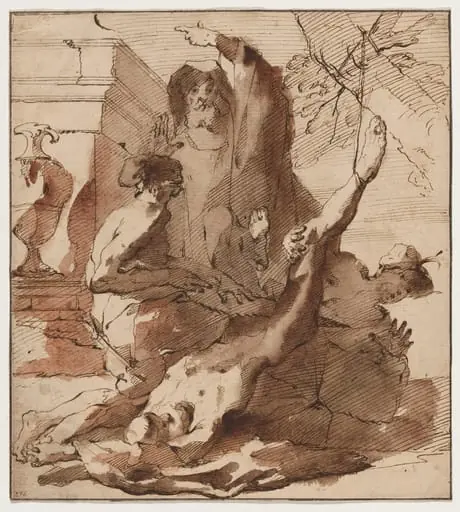 The Martyrdom of Saint Simon, by Austrian 18th Century