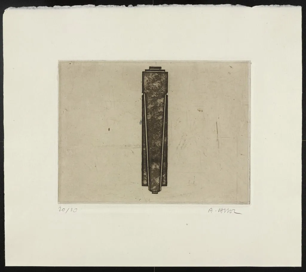 Untitled, by Axel Cassel, ink, 1983