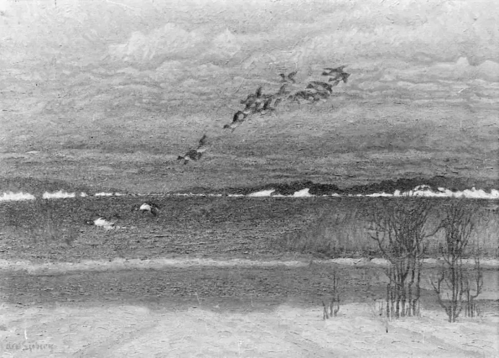 The Beginning of Winter, by Axel Sjöberg