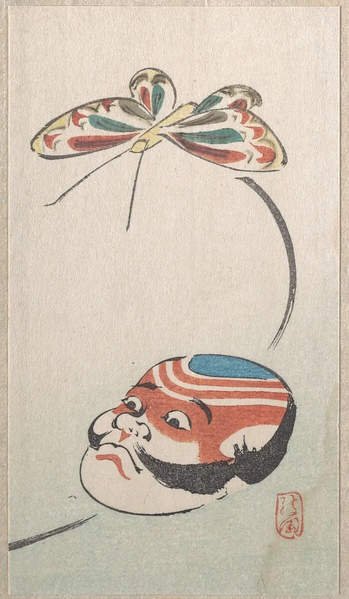 Untitled, by Ayaoka, ink, 1800