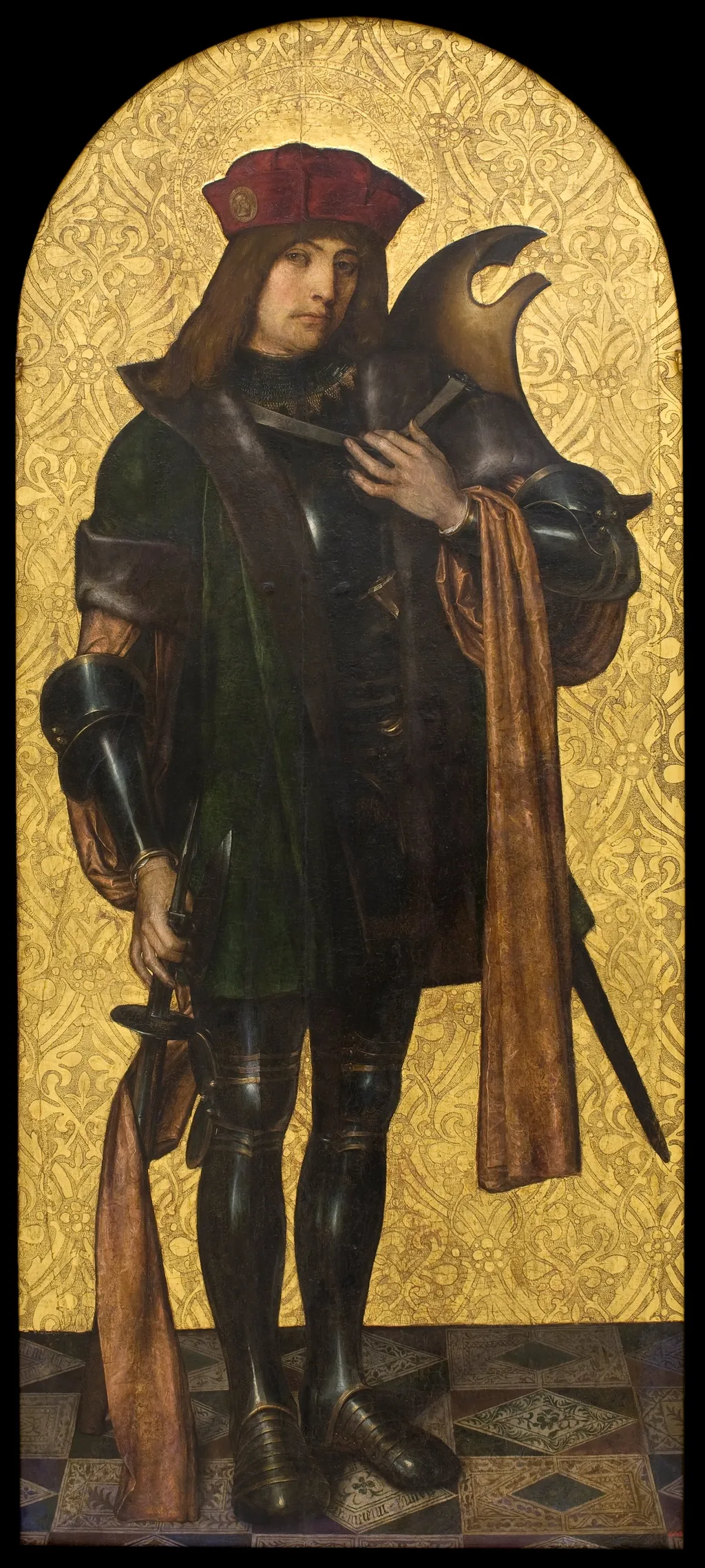 Saint Candidus, by Ayne Bru, unspecified, 1502