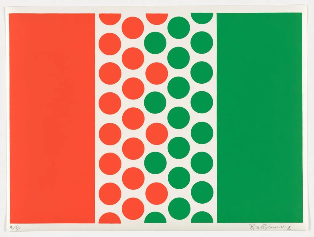 Untitled, by B.C. Binning, ink, 1968