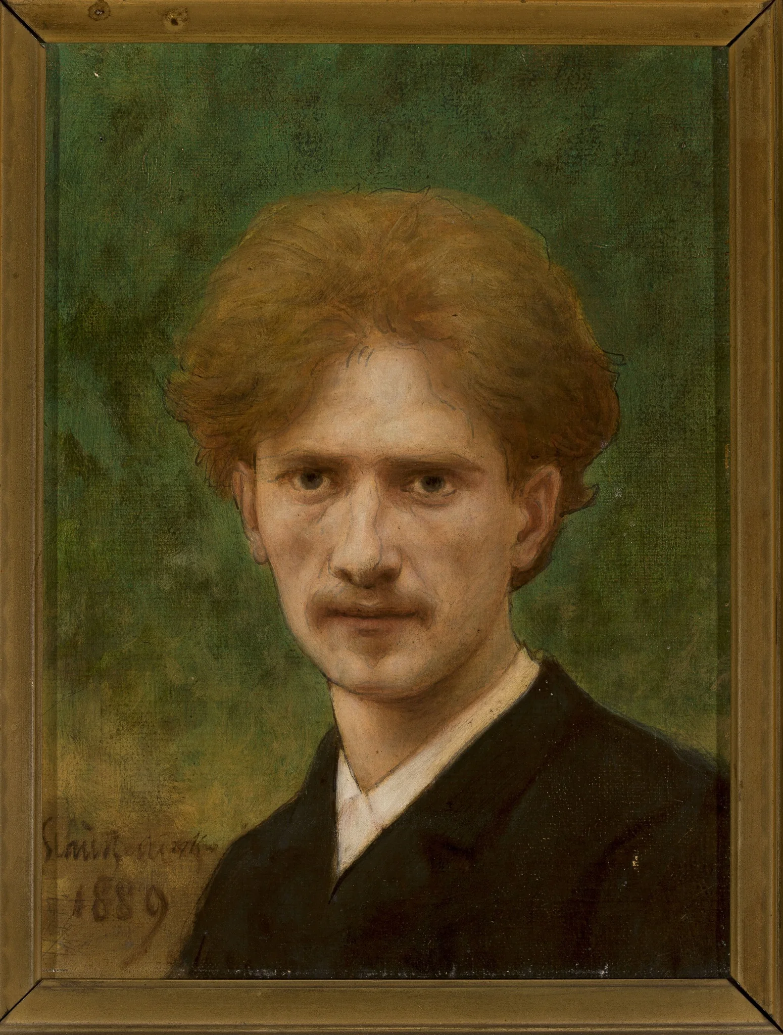 Portrait of Ignacy Paderewski, detail