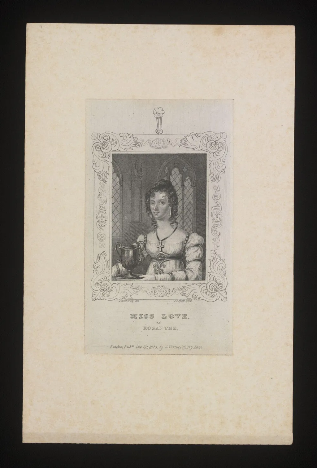 Miss Love as Rosanthe, by Rogers, 22