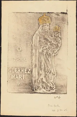 Notre Dame du Folgoet (Our Lady of Folgoet), by Pierre Roche, 1888
