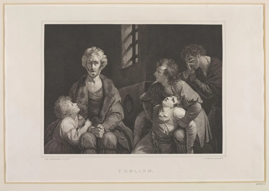Count Ugolino, by Abraham Raimbach