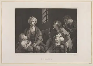 Count Ugolino, by Abraham Raimbach