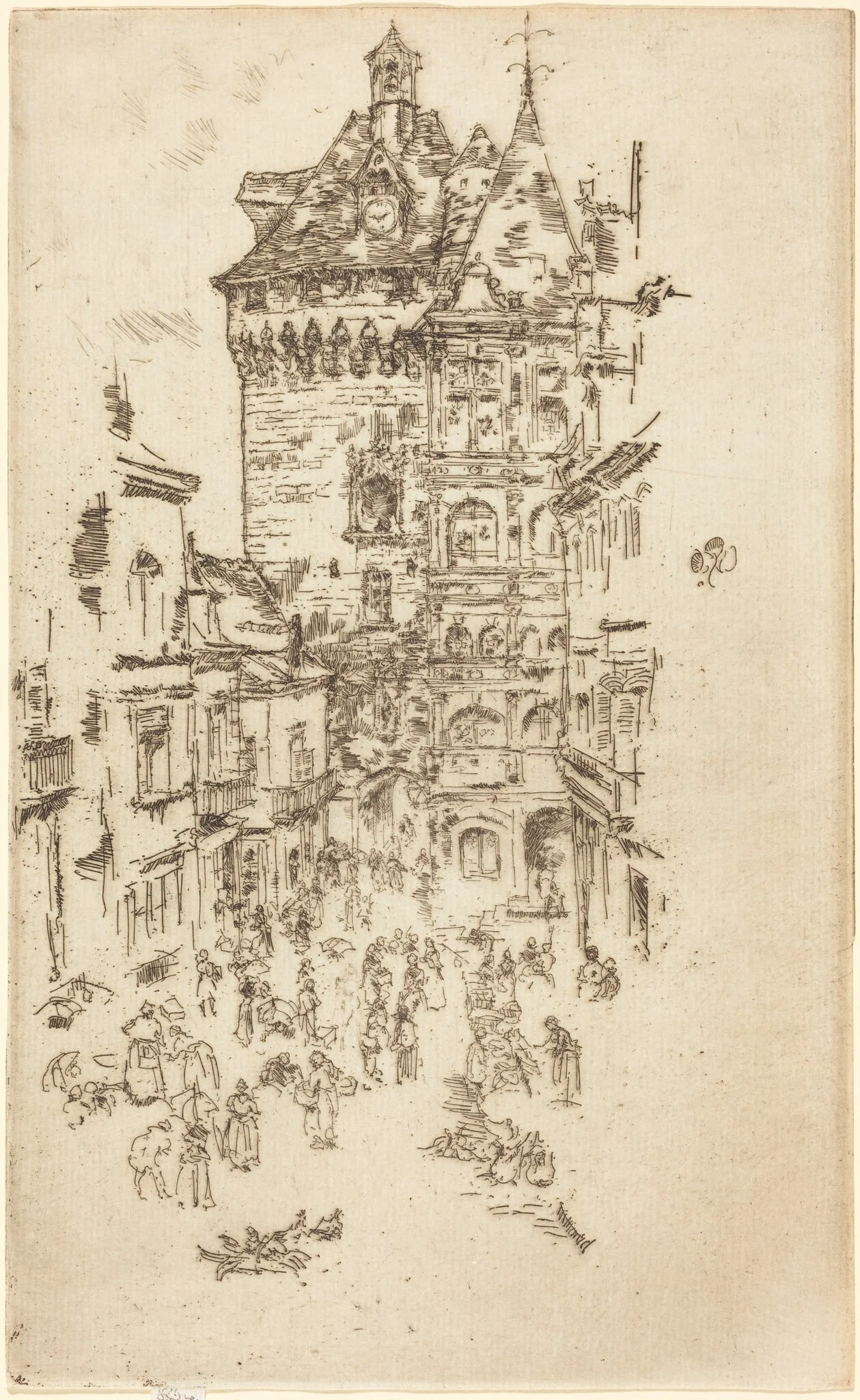 Hotel de Ville, Loches, detail