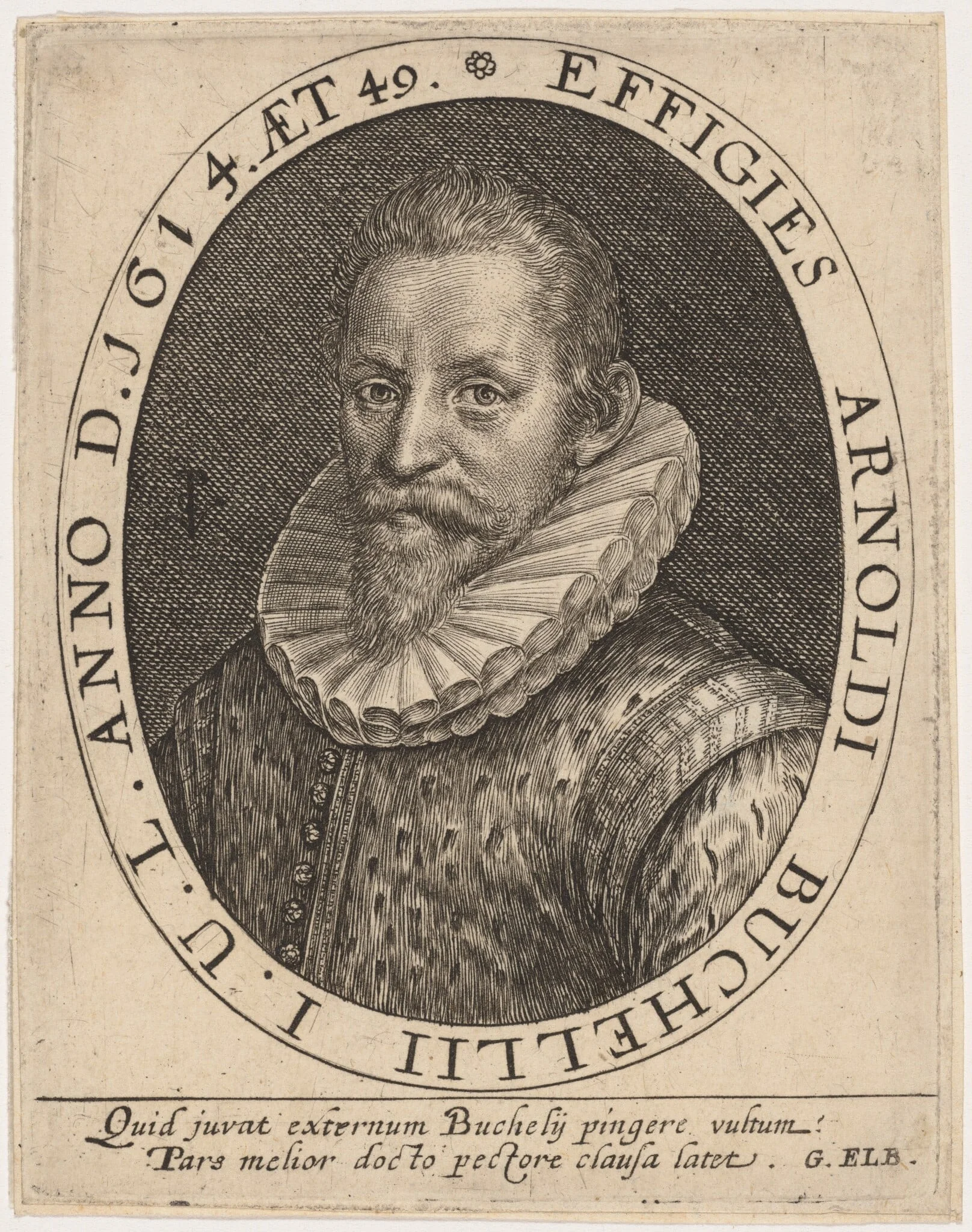 Arnoldus Buchelius, detail