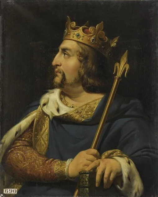 Louis VI, dit le Gros, roi de France (1078-1137), detail