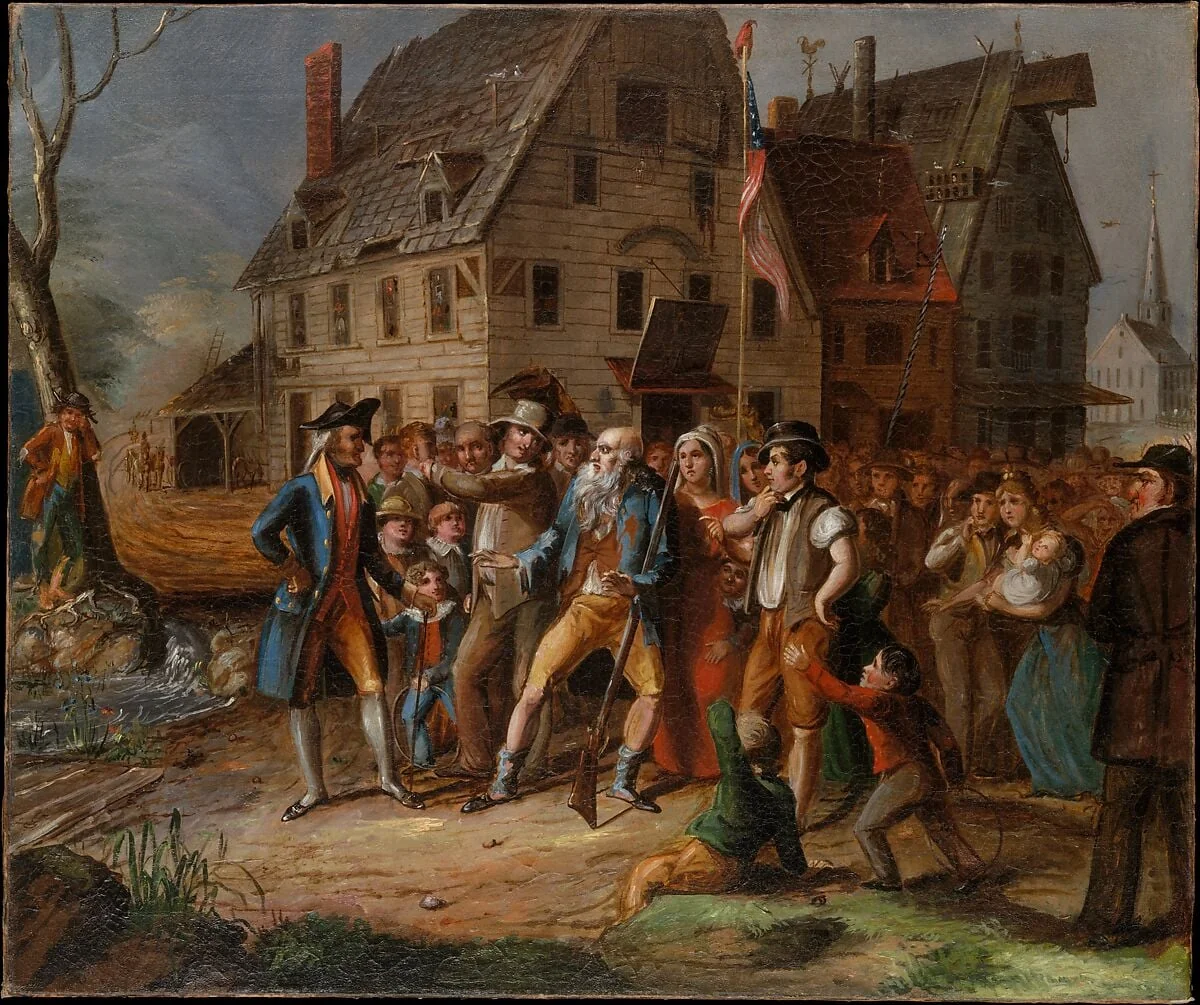 Rip Van Winkle, detail