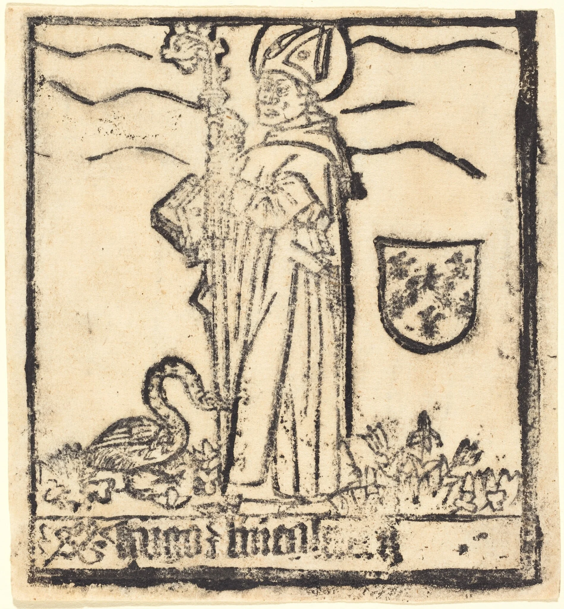 Saint Hugo of Lincoln (or Saint Hugo of Avalon), detail