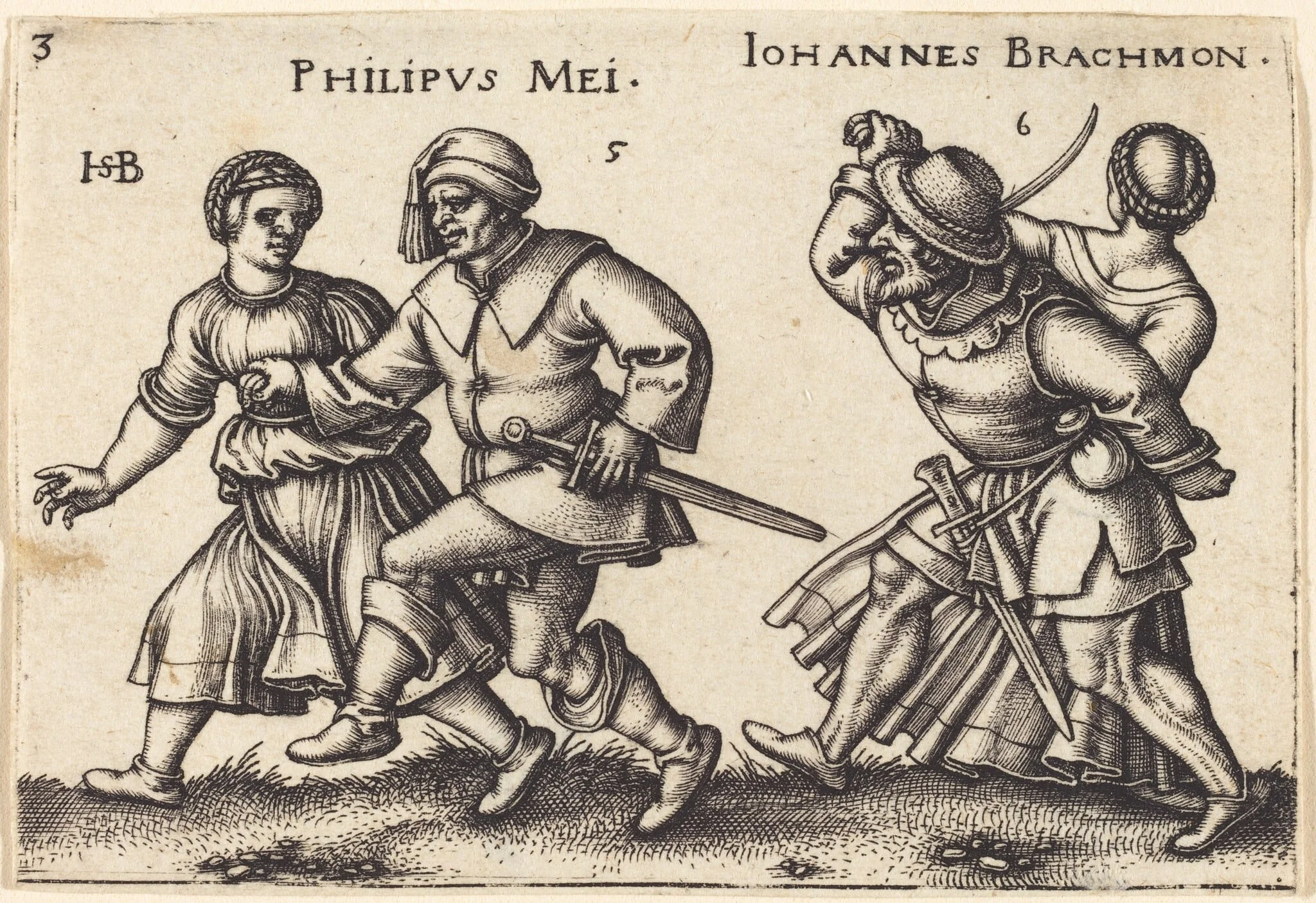 May and June, detail