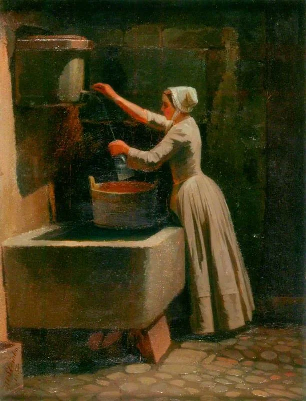 Drawing Water, detail