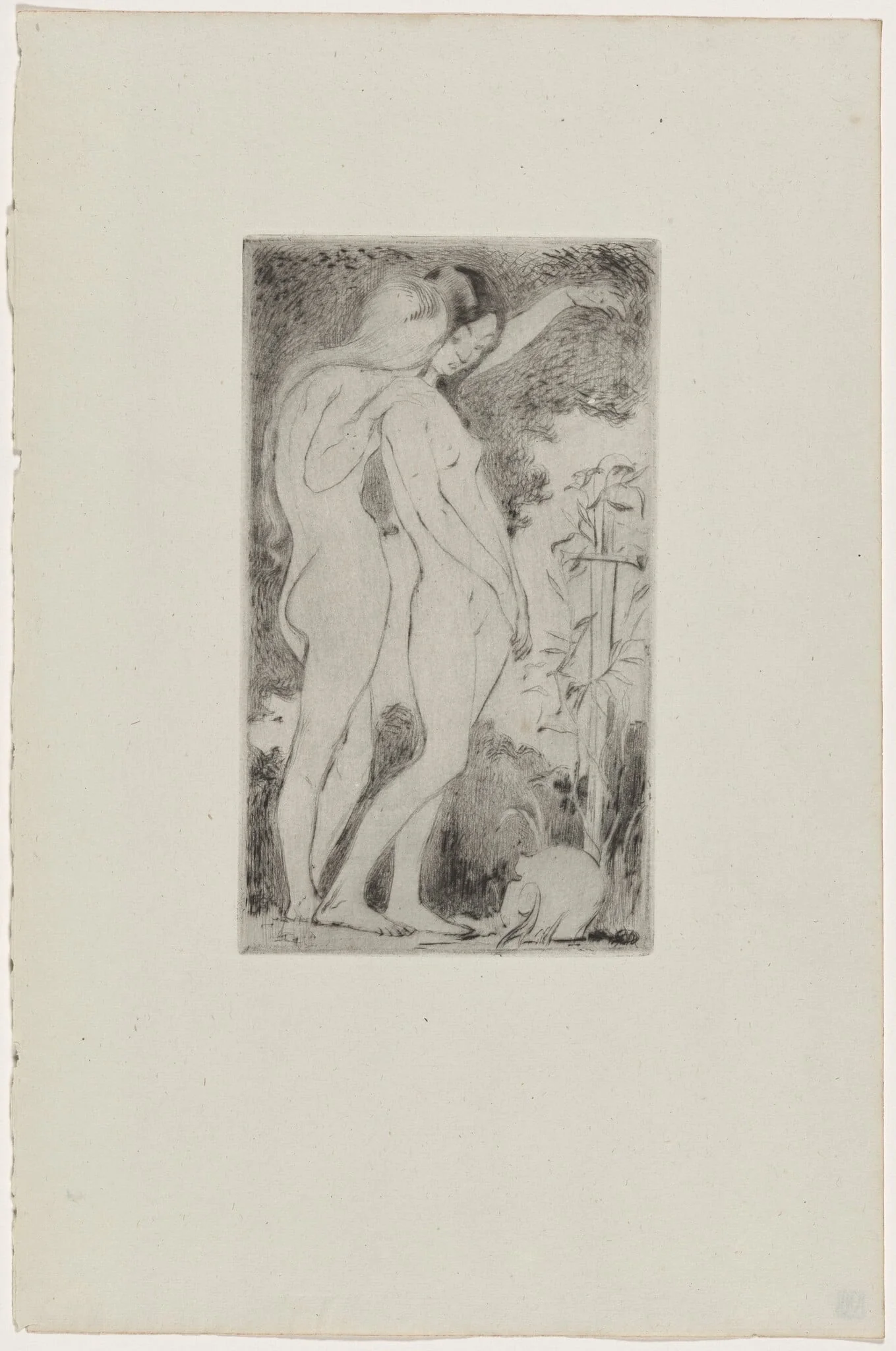Nymphes, detail