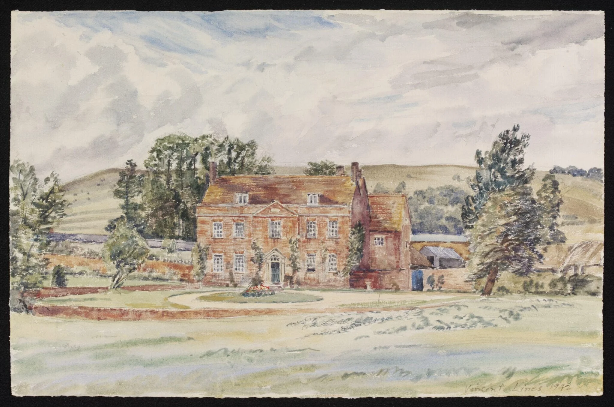 West Wick Manor, near Oare, detail