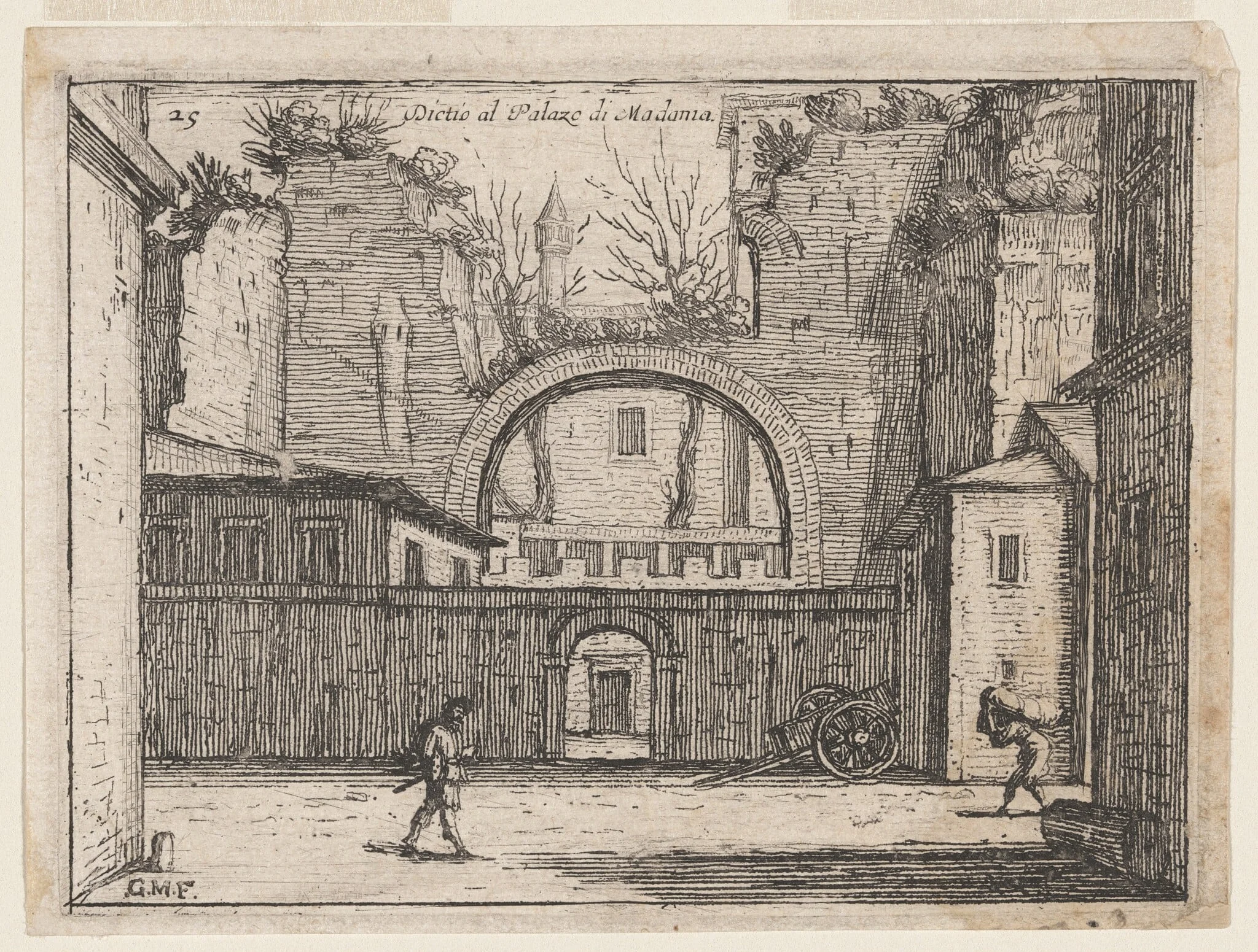 Dictio al Palazo di Madama, detail