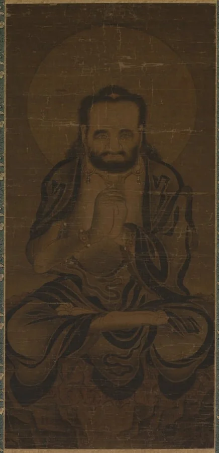 Sakyamuni Buddha, detail