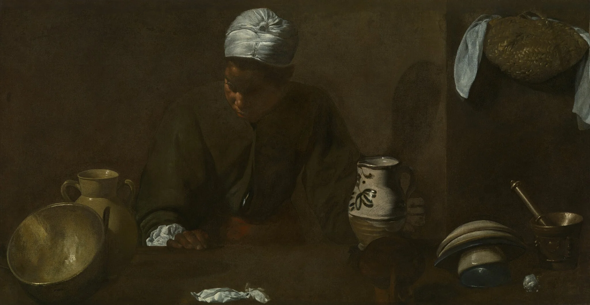 Kitchen Scene, detail